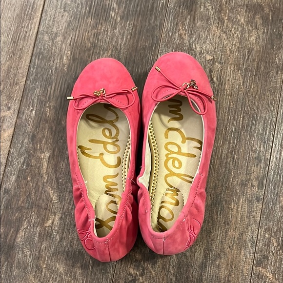 Sam Edelman Pink Suede Ballet Flats - Picture 8 of 8